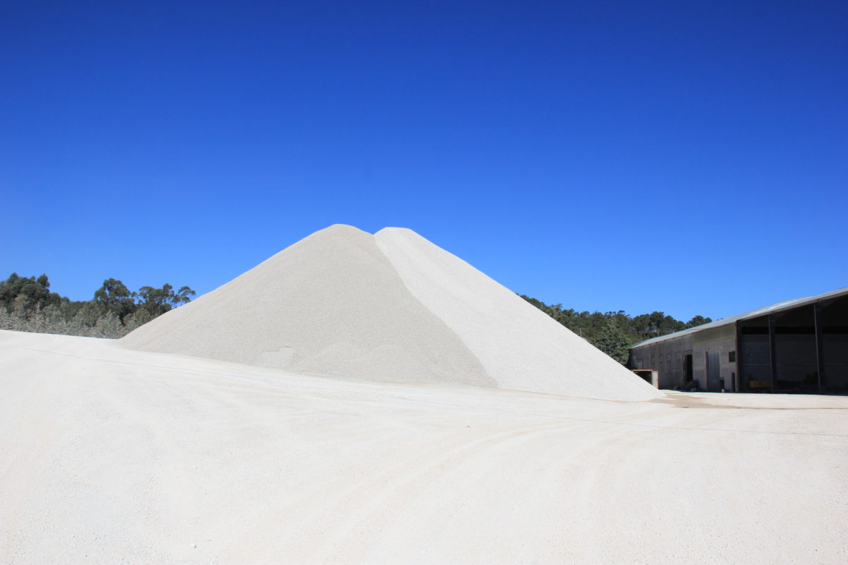Pó de pedra/filler calcário